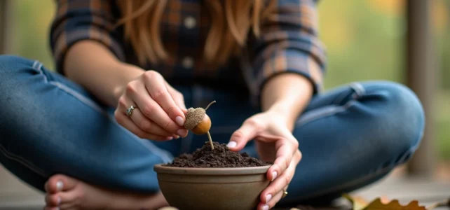 Comment planter un gland de chêne en bonsaï : guide complet des étapes clés